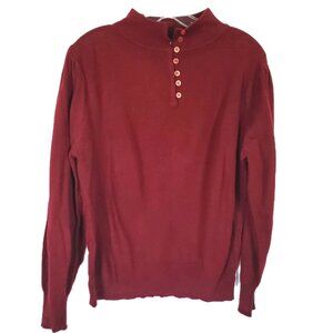 Vintage 1980s Sweater Options Size 42 Maroon